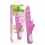 Smile Fancy pink rotating rabbit